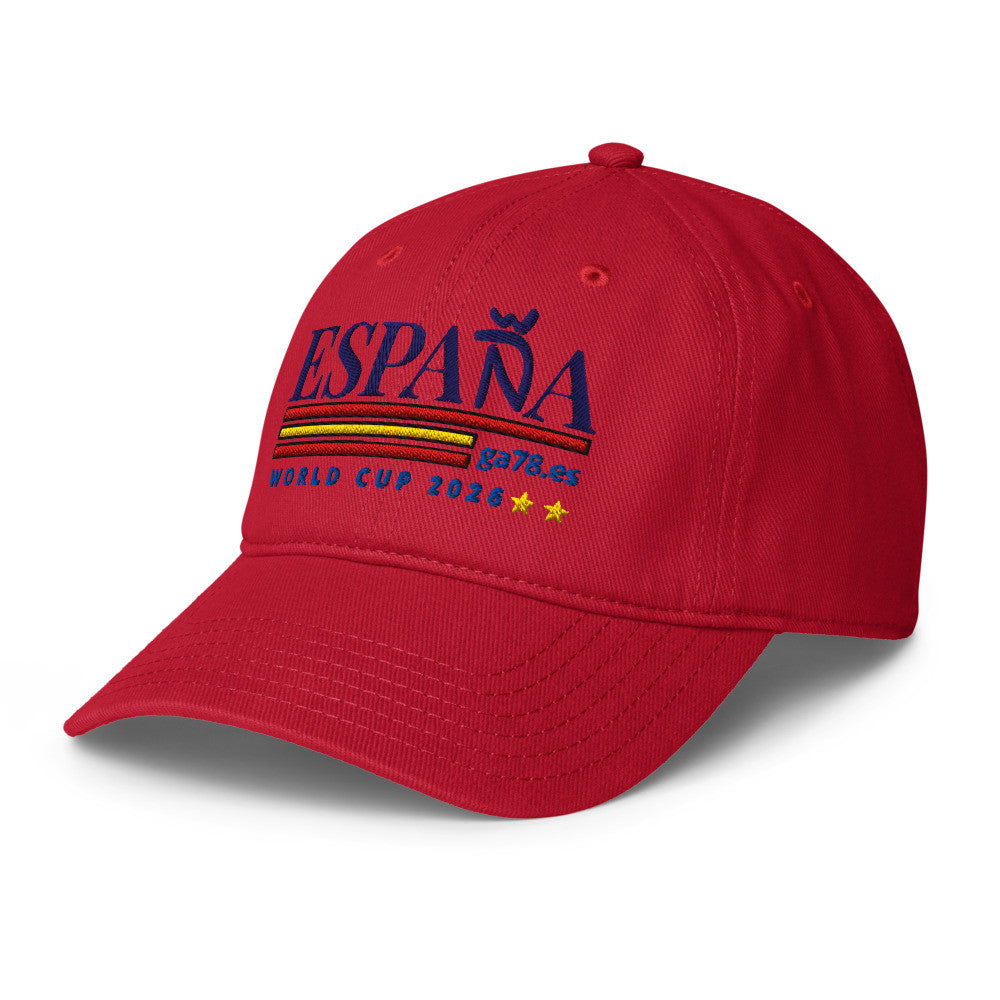Gorra bordada Mundial 2026