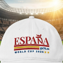 Gorra bordada Mundial 2026