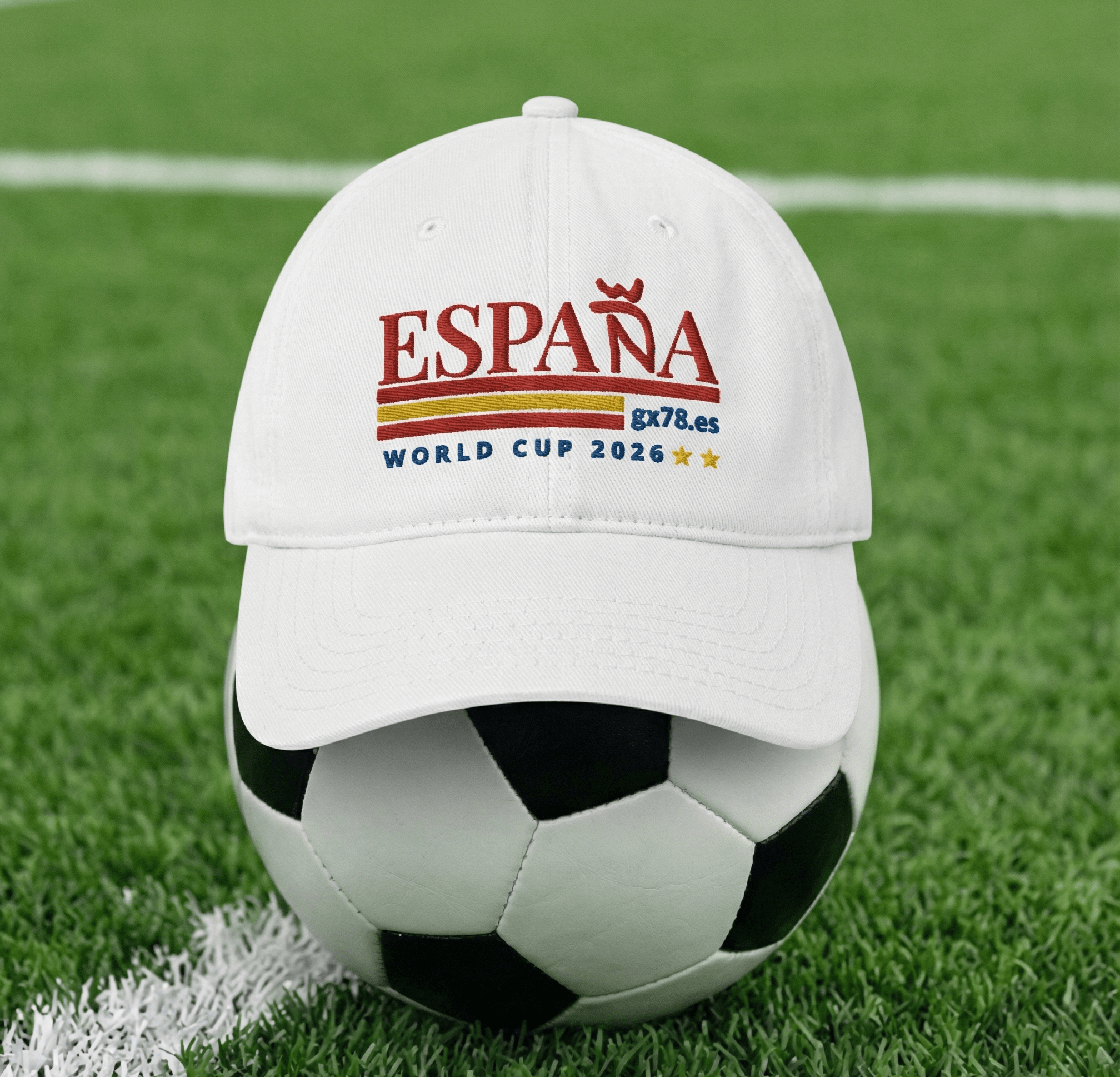 Gorra bordada Mundial 2026