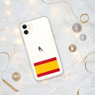 Carcasa transparente para iPhone® Make España Great Again