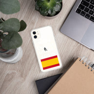 Carcasa transparente para iPhone® Make España Great Again
