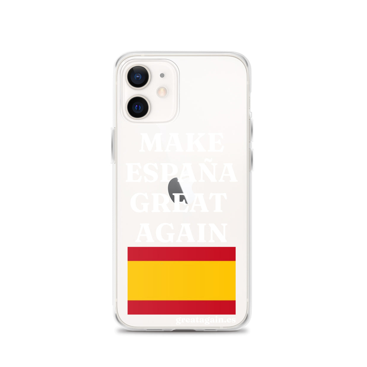 Carcasa transparente para iPhone® Make España Great Again