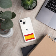 Carcasa transparente para iPhone® Make España Great Again