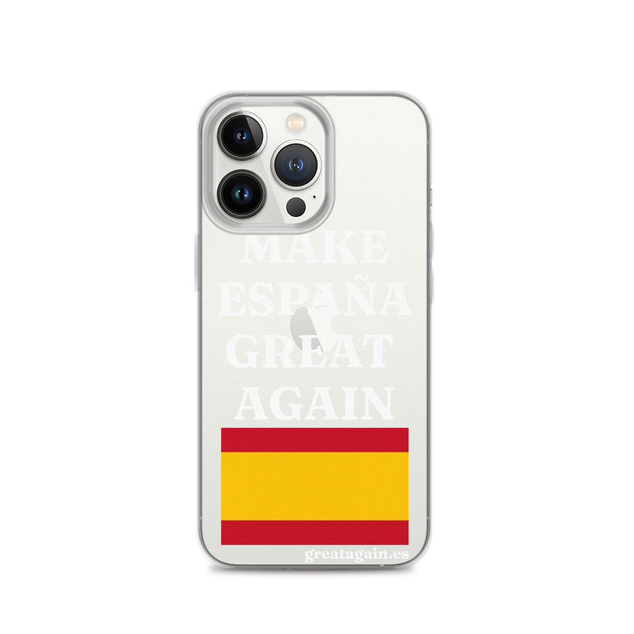 Carcasa transparente para iPhone® Make España Great Again