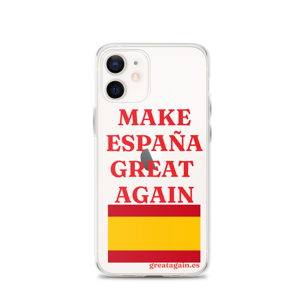 Carcasa transparente iPhone® Make España Great Again