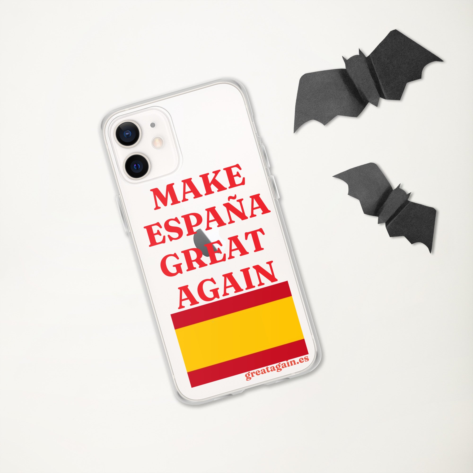 Carcasa transparente iPhone® Make España Great Again