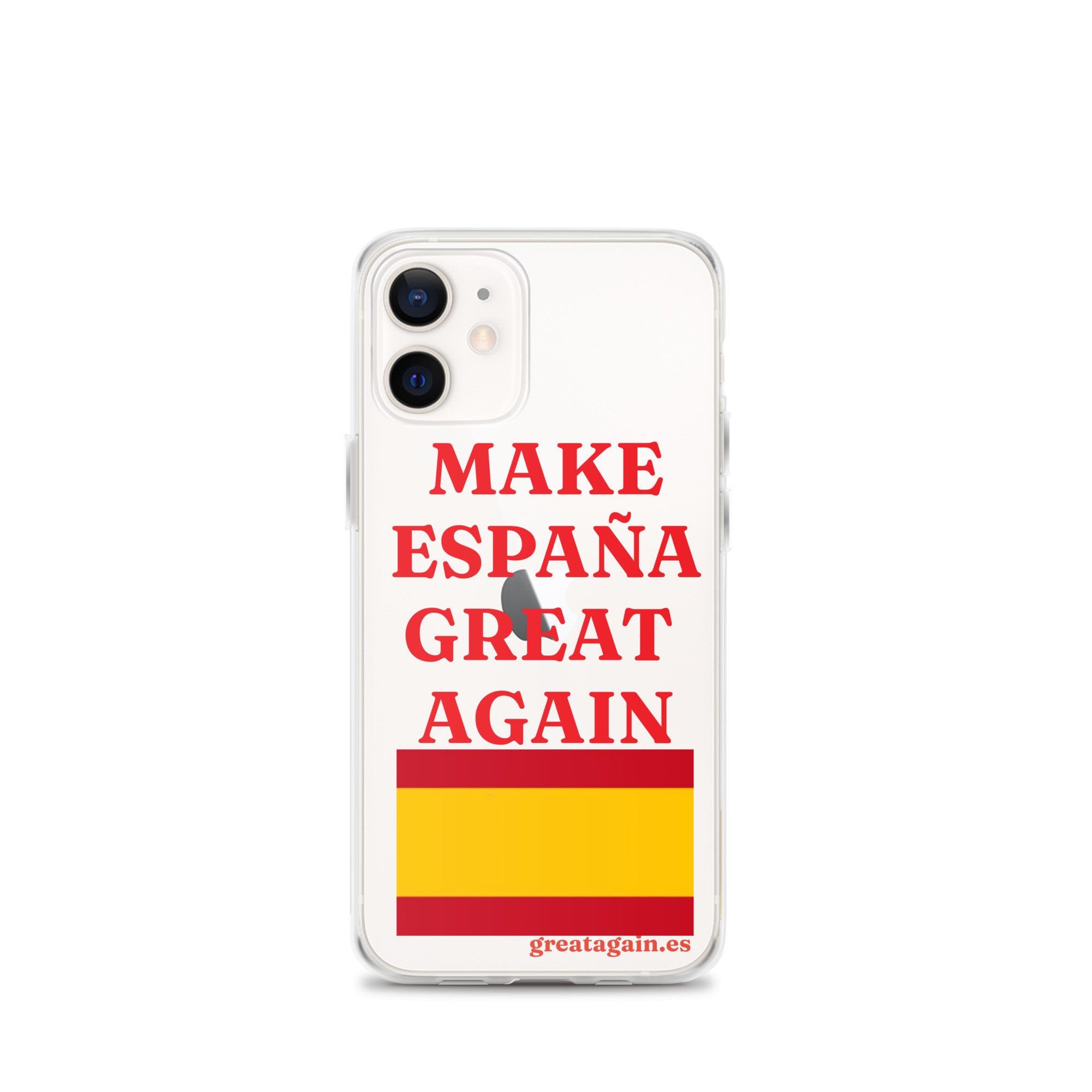 Carcasa transparente iPhone® Make España Great Again