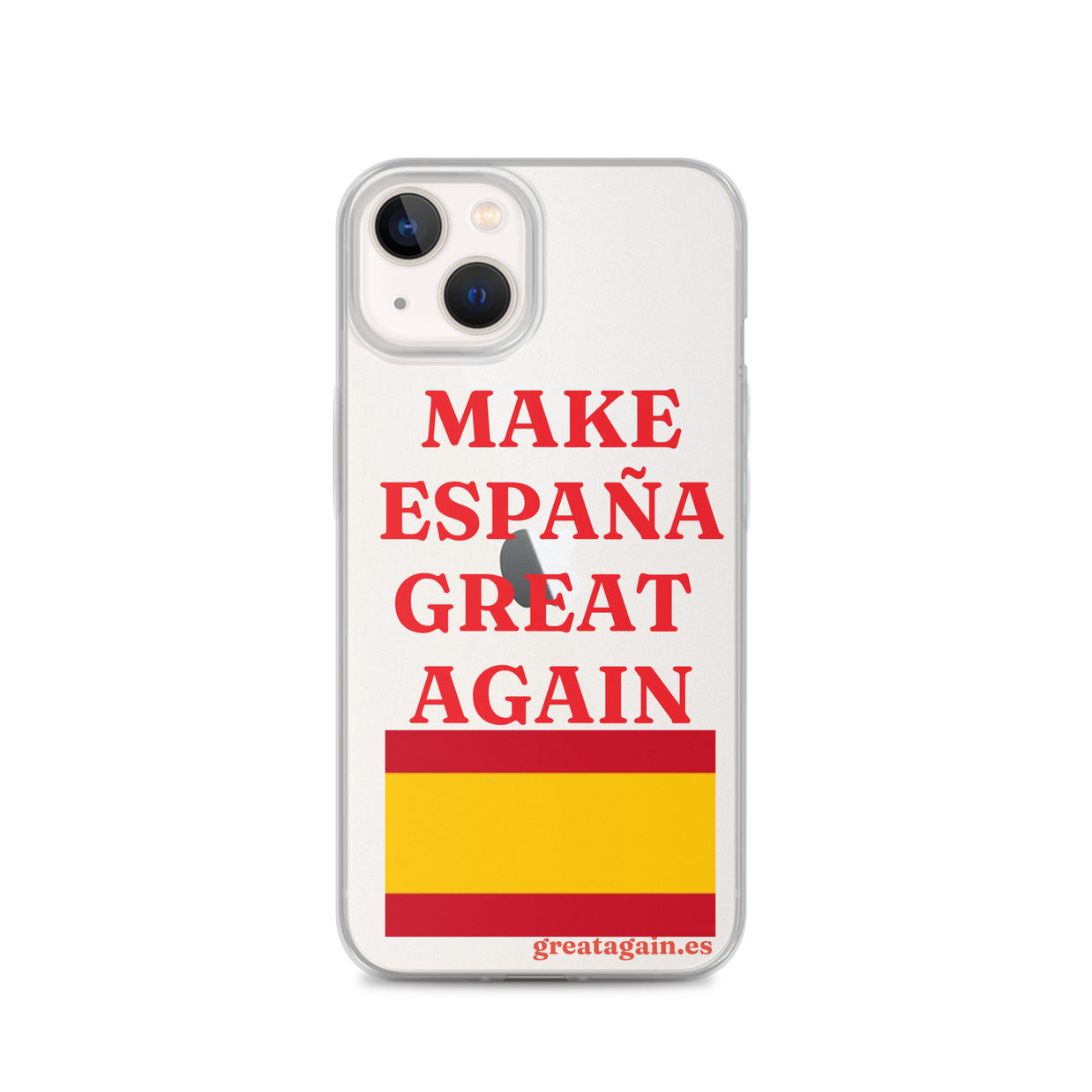 Carcasa transparente iPhone® Make España Great Again