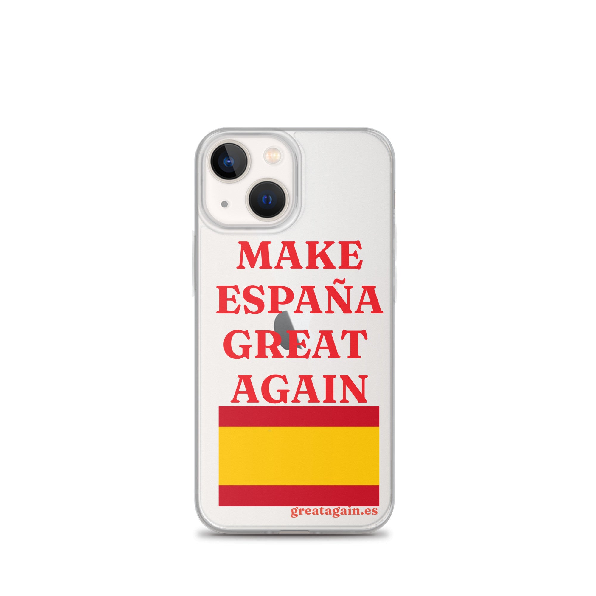 Carcasa transparente iPhone® Make España Great Again