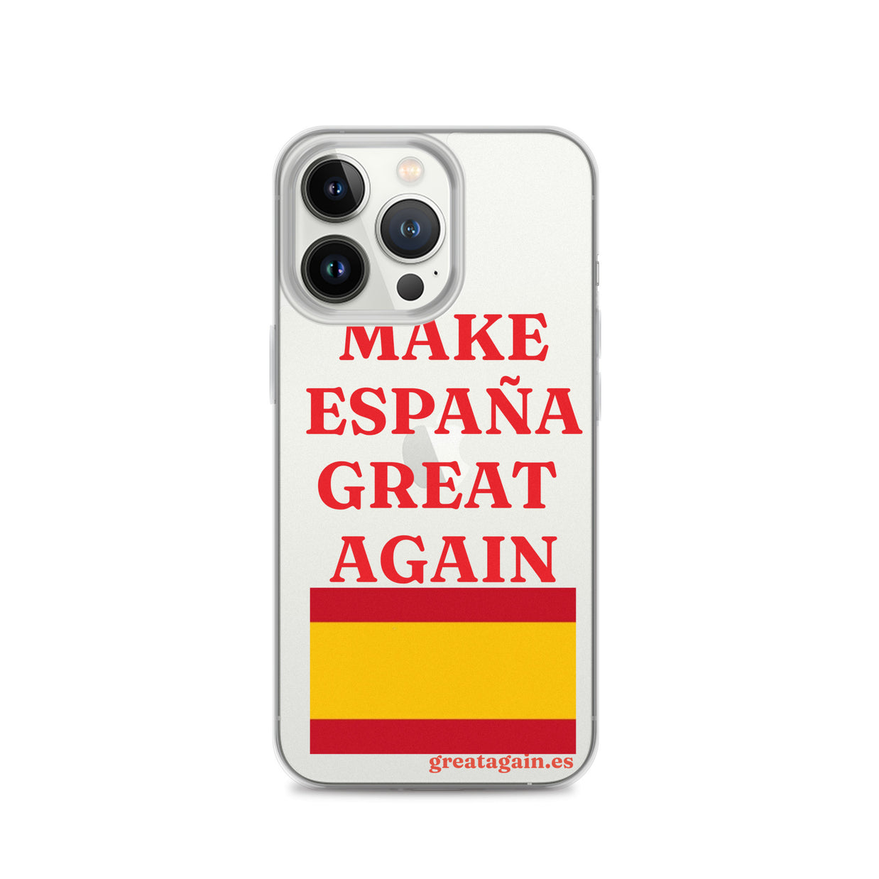 Carcasa transparente iPhone® Make España Great Again